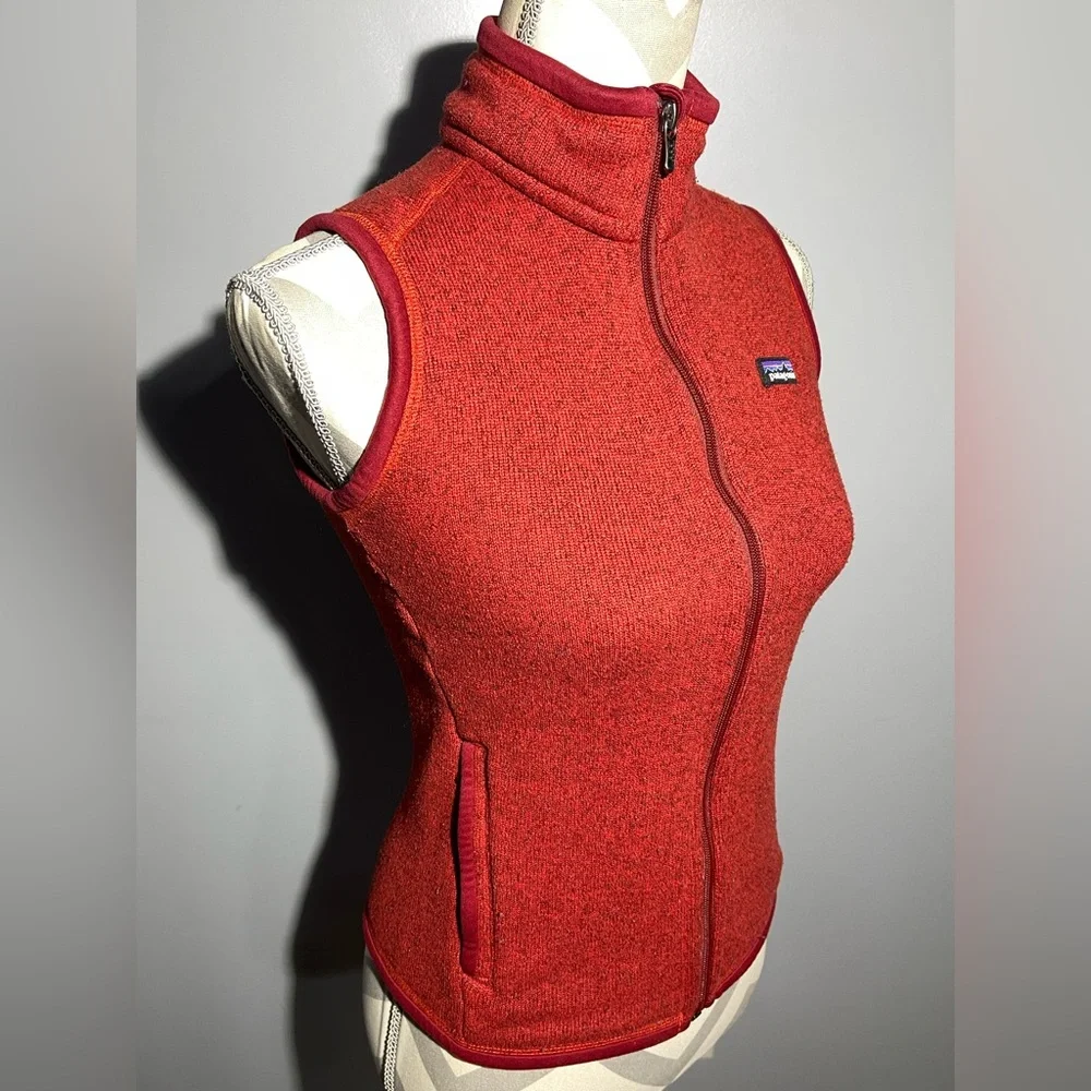 Patagonia Brick Red‎ Fleece Vest
